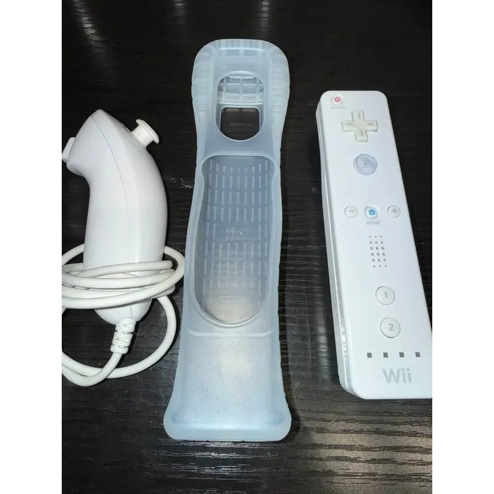 Nintendo Wii Remote with Nunchuk and Wii MotionPlus Adapter